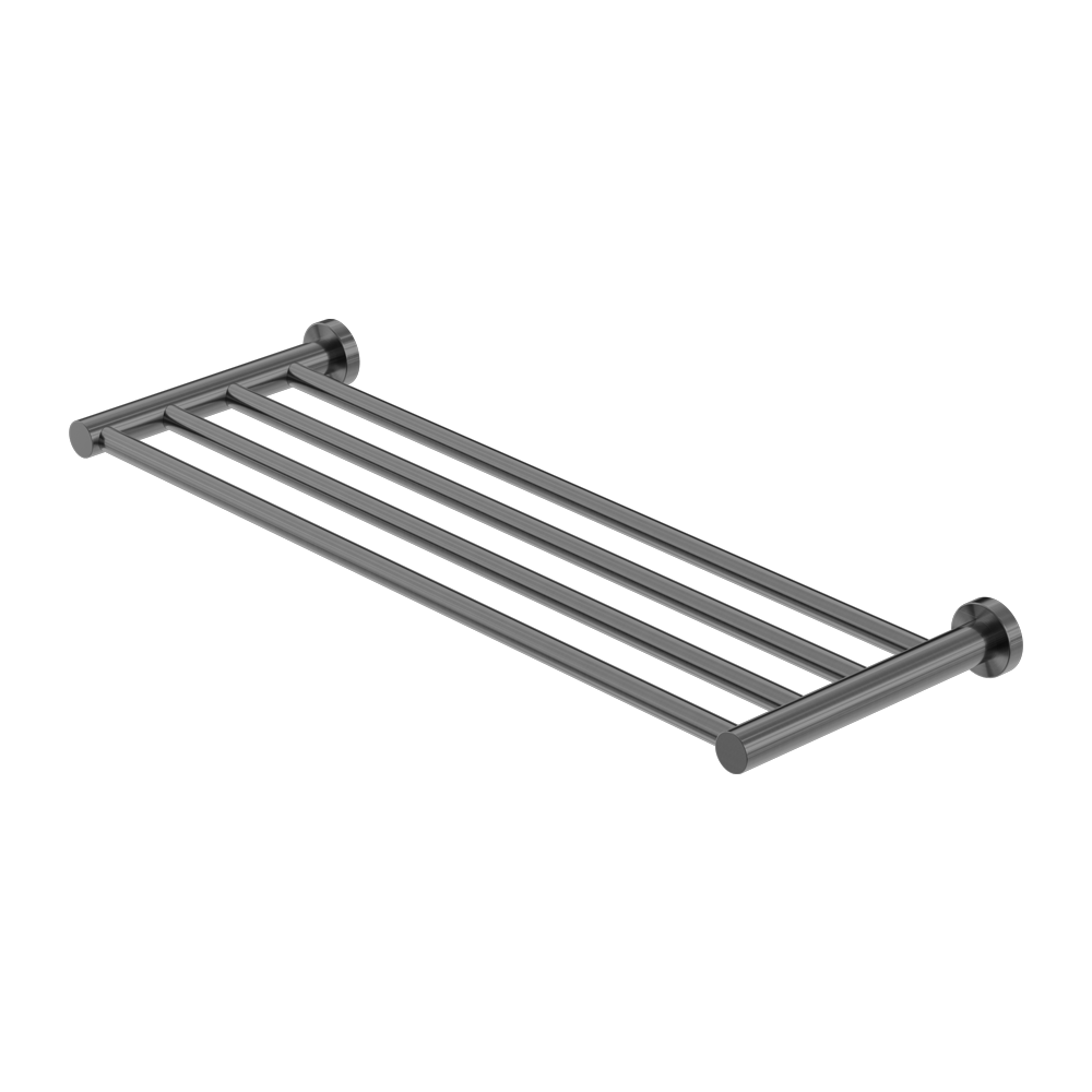 MECCA TOWEL RACK GUN METAL GREY