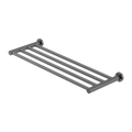 MECCA TOWEL RACK GUN METAL GREY