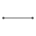 MECCA TOWEL RACK GUN METAL GREY