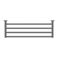 MECCA TOWEL RACK GUN METAL GREY