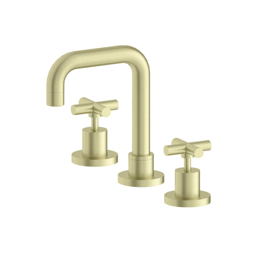 X PLUS BASIN SET BRUSHED GOLD