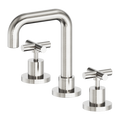 X PLUS BASIN SET BRUSHED NICKEL