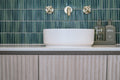 X PLUS WALL BASIN SET 180/215MM BRUSHED GOLD
