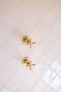 X PLUS WALL TOPS ASSEMBLY BRUSHED GOLD