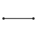 DOLCE II SINGLE TOWEL RAIL 600/800MM MATTE BLACK