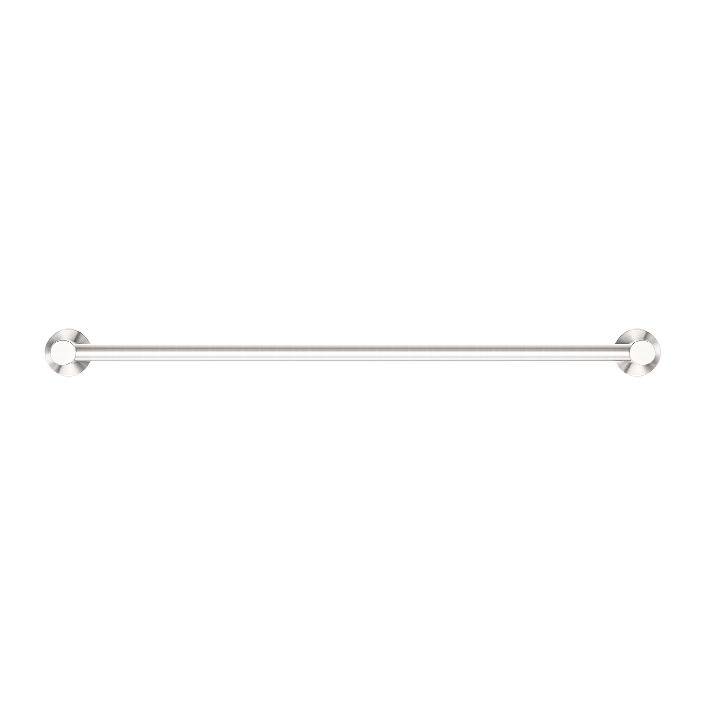 DOLCE II DOUBLE TOWEL RAIL 600/800MM BRUSHED NICKEL