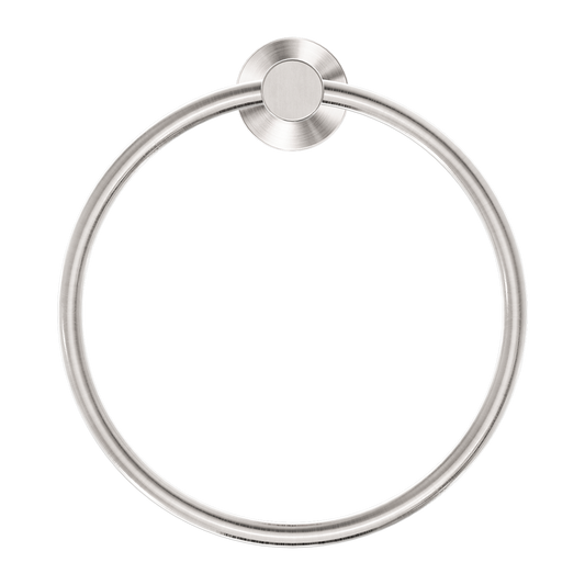 DOLCE II HAND TOWEL RING BRUSHED NICKEL