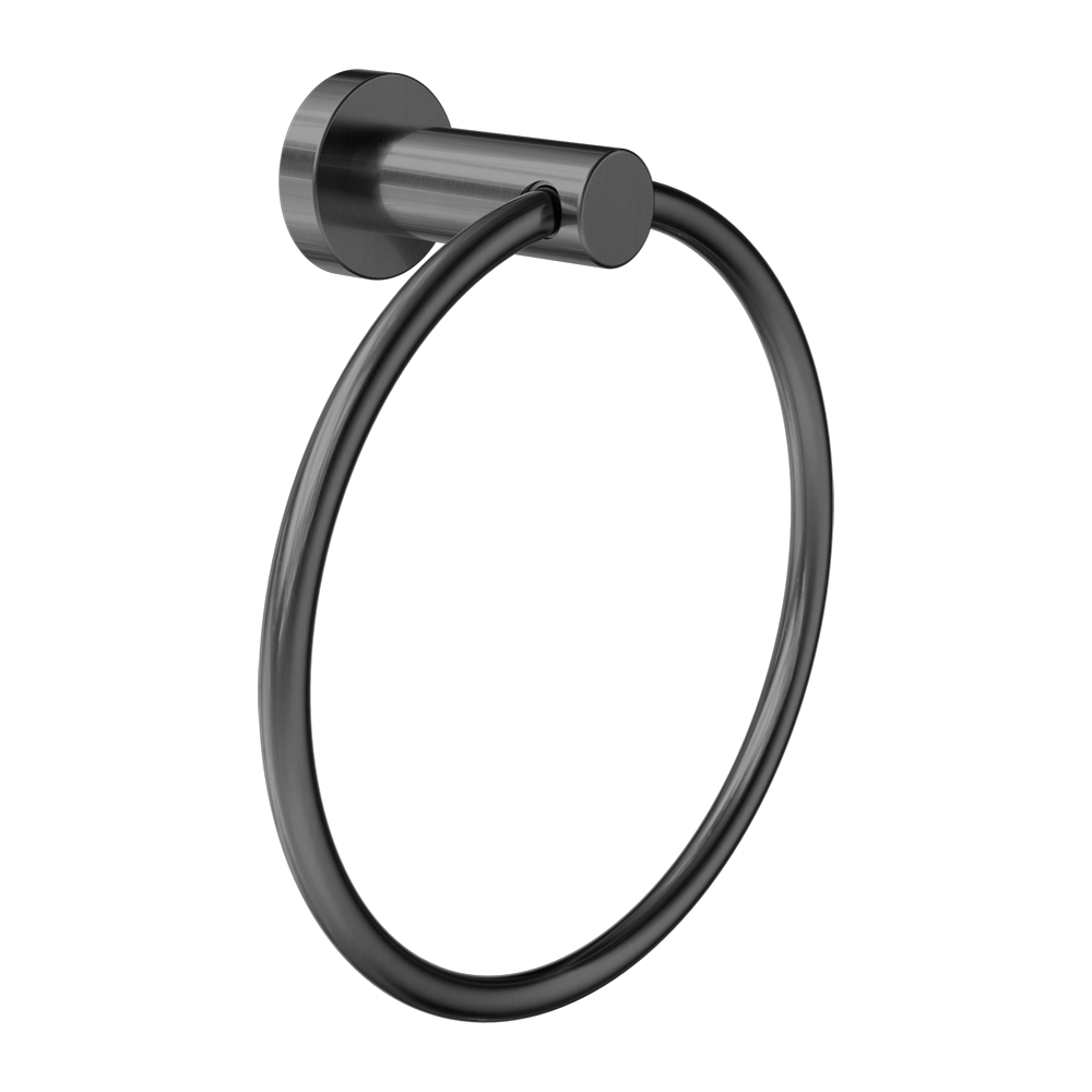 DOLCE II HAND TOWEL RING GUN METAL