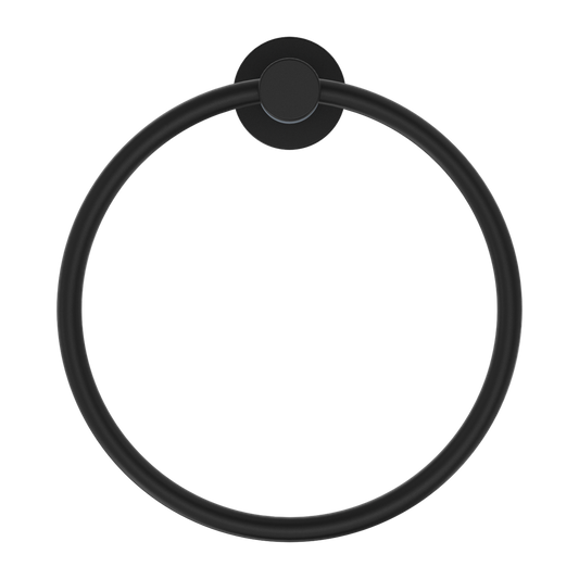 DOLCE II HAND TOWEL RING MATTE BLACK