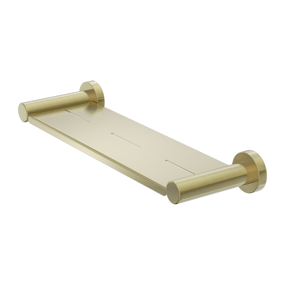 DOLCE II METAL SHOWER SHELF BRUSHED GOLD