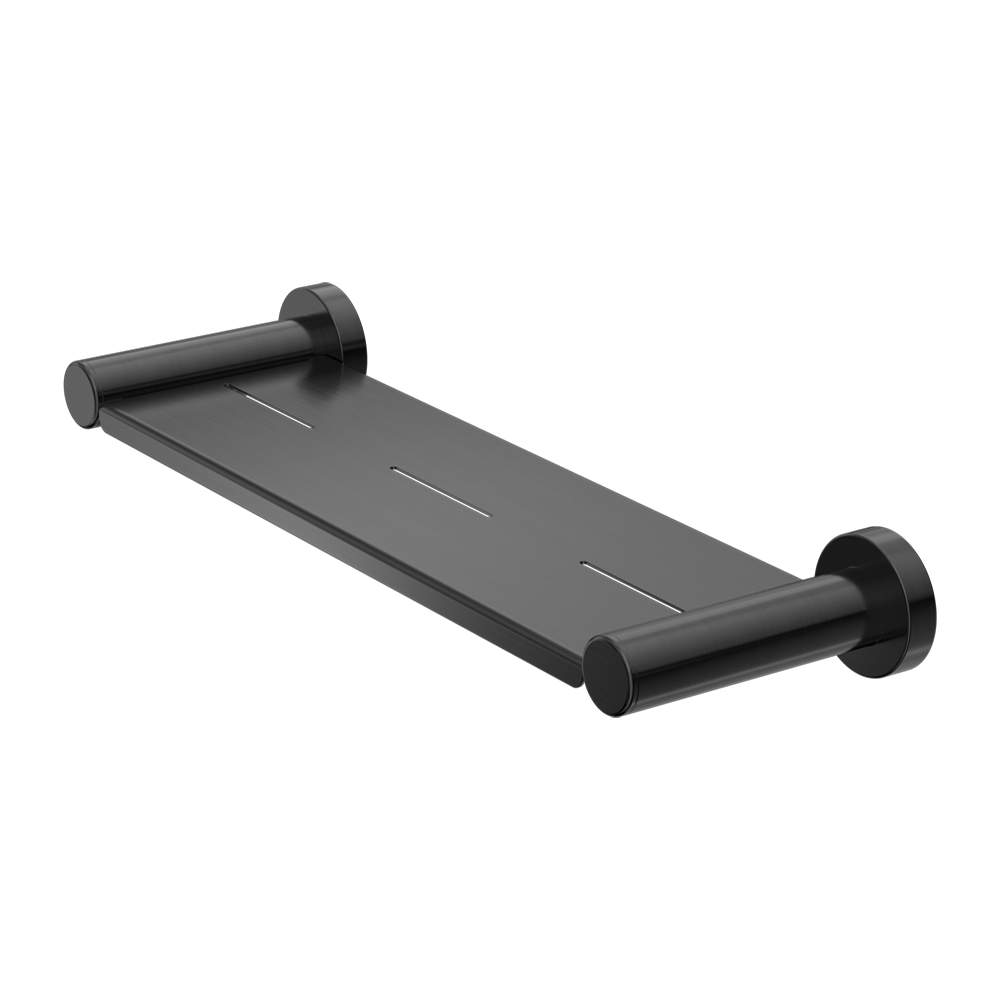 DOLCE II METAL SHOWER SHELF GUN METAL