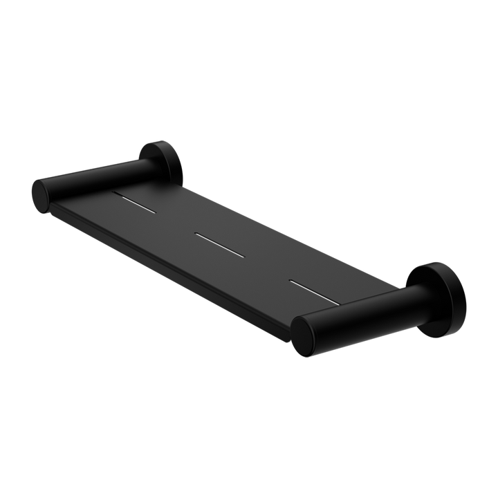 Dolce II Metal Shower Shelf Matte Black — Shelves