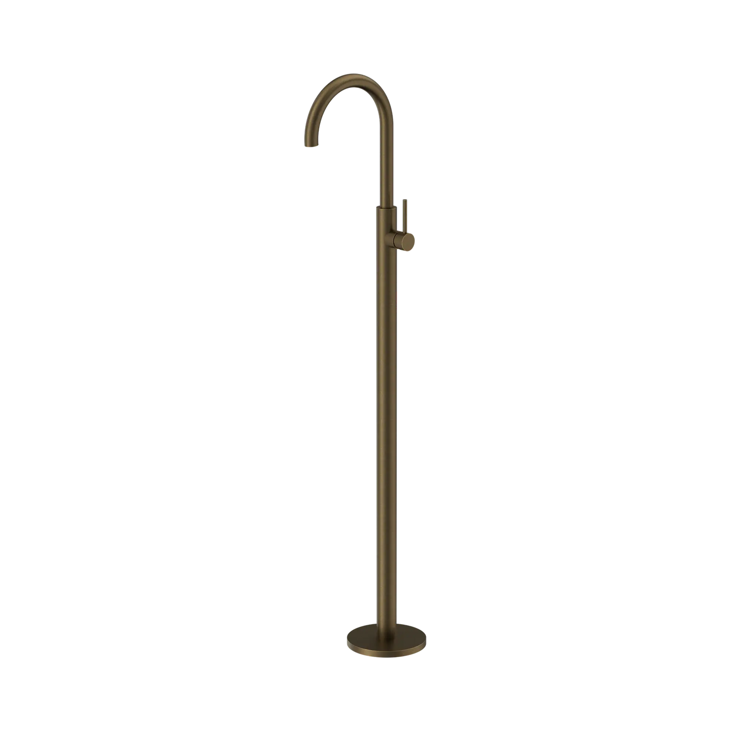 Mecca Freestanding Bath Mixer Tumbled Antique Brass