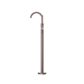MECCA ROUND FREESTANDING MIXER WITH HAND SHOWER BRUSHED BRONZE