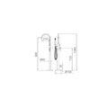 Mecca Round Freestanding Mixer With Hand Shower II Rome Bronze