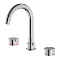 Nero Kara Basin Set Chrome - Basin Tap Sets