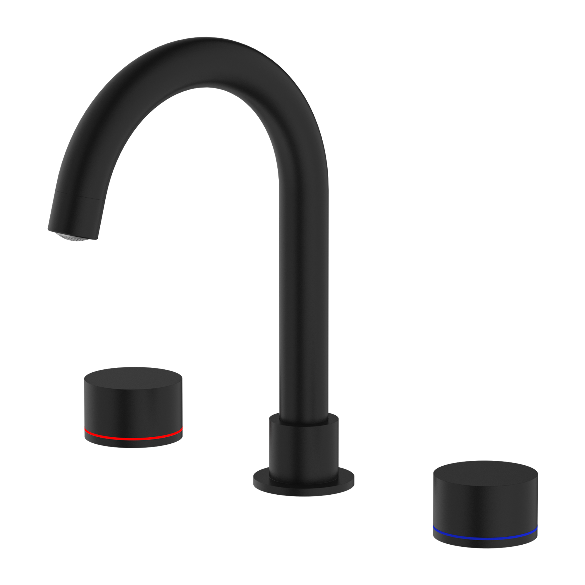 KARA BASIN SET MATTE BLACK