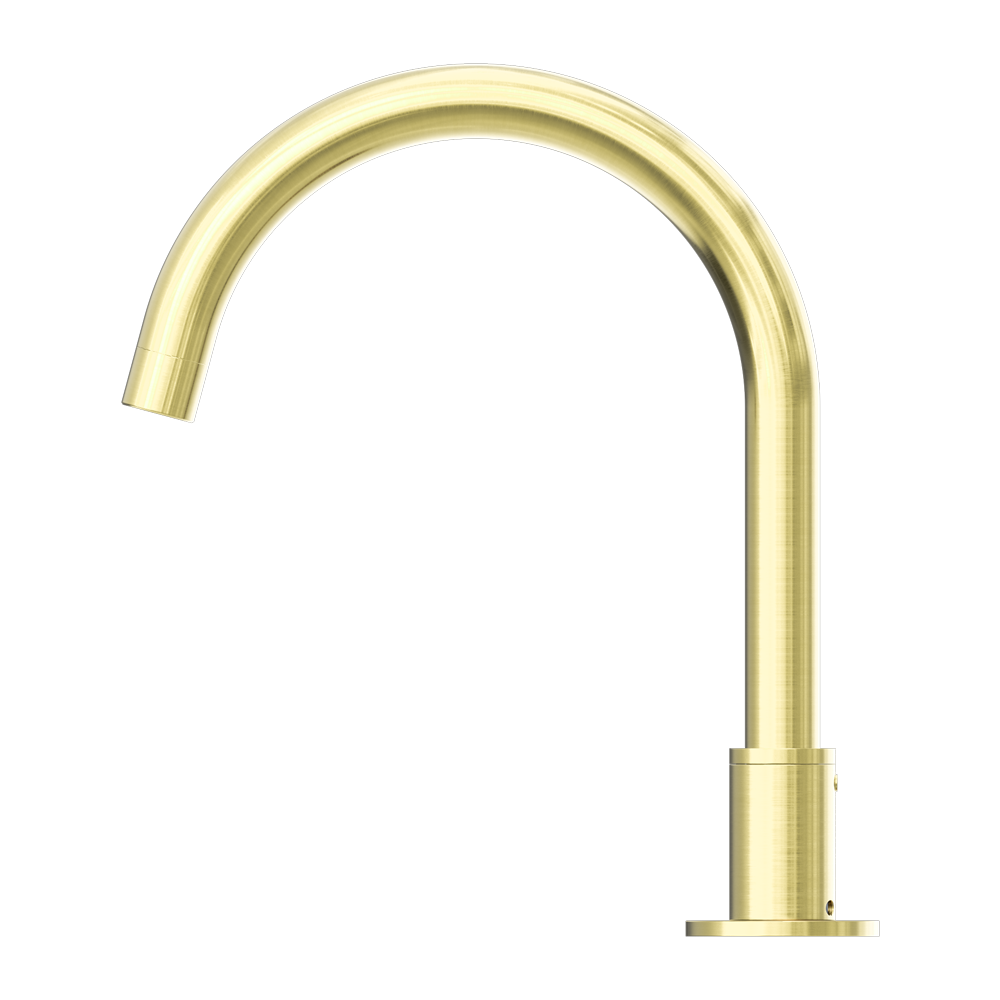 KARA HOB MOUNT BATH SPOUT ONLY G1/2 FEMALE INLET BRUSHED GOLD
