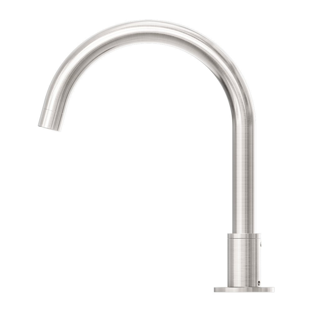 KARA HOB MOUNT BATH SPOUT ONLY G1/2 FEMALE INLET BRUSHED NICKEL