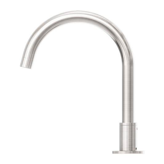 KARA HOB MOUNT BATH SPOUT ONLY G1/2 FEMALE INLET BRUSHED NICKEL
