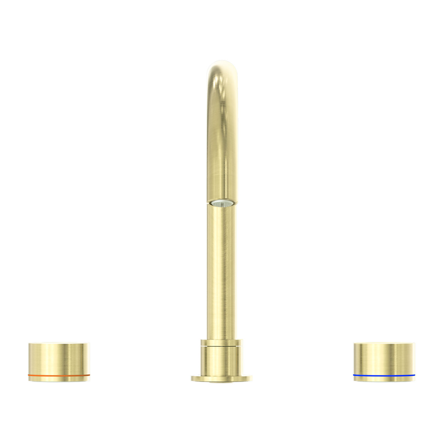 KARA BATH SET BRUSHED GOLD