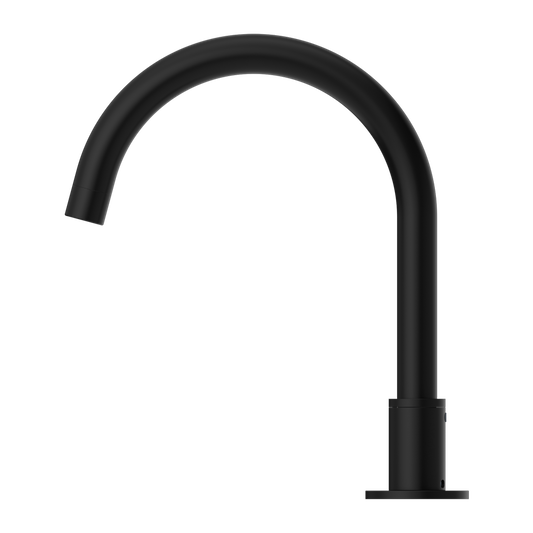 KARA HOB MOUNT BATH SPOUT ONLY G1/2 FEMALE INLET MATTE BLACK