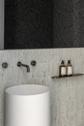 KARA WALL BASIN SET 180/217MM GUN METAL