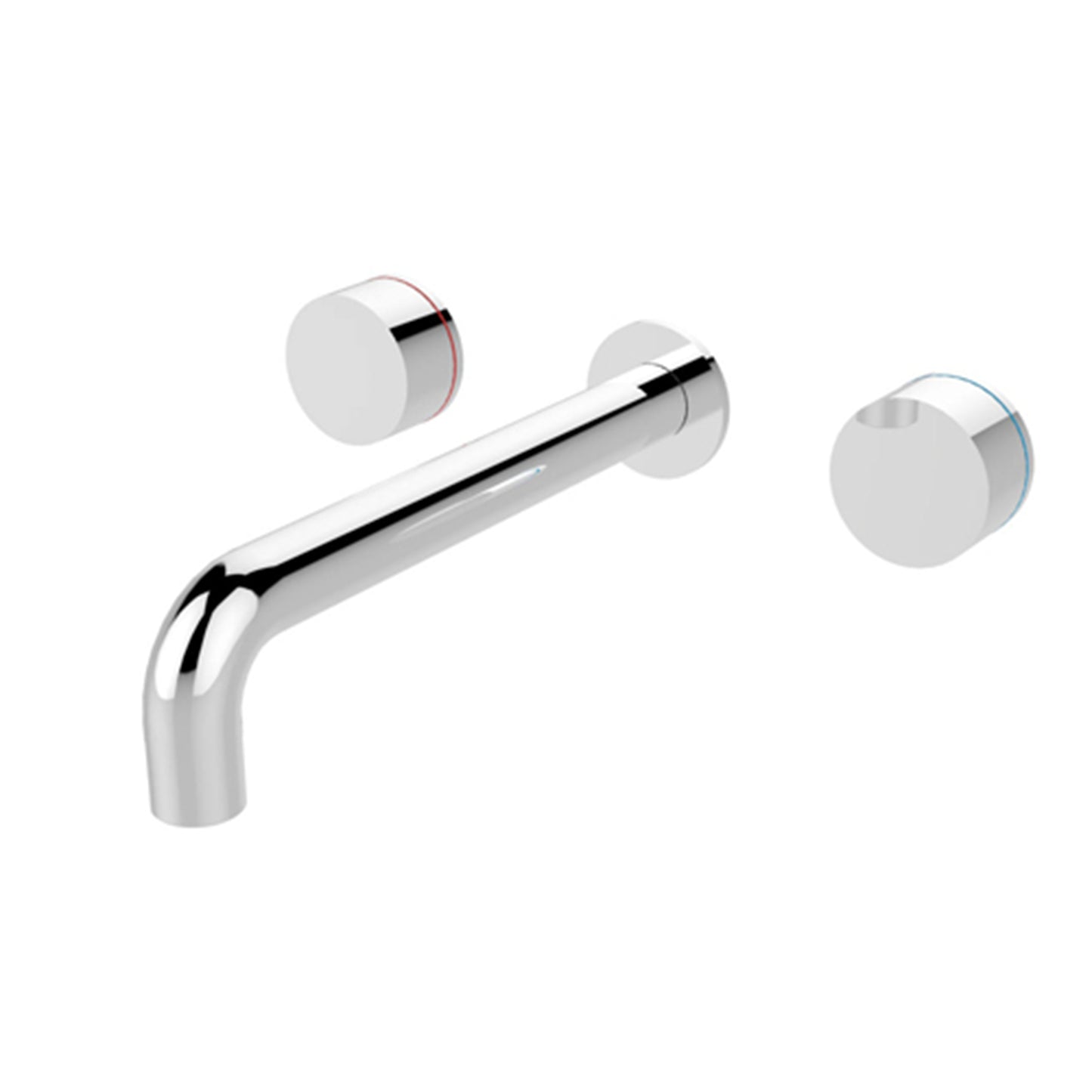 KARA WALL BASIN SET 180/217MM CHROME