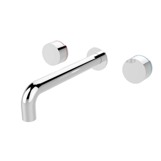 KARA WALL BASIN SET 180/217MM CHROME