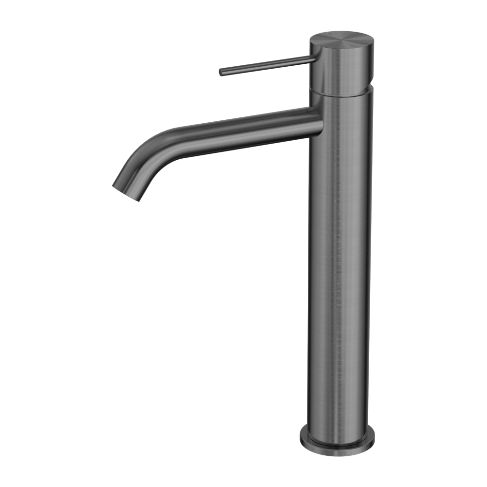 MECCA TALL BASIN MIXER GUN METAL GREY