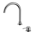 MECCA HOB BASIN MIXER ROUND SWIVEL SPOUT CHROME