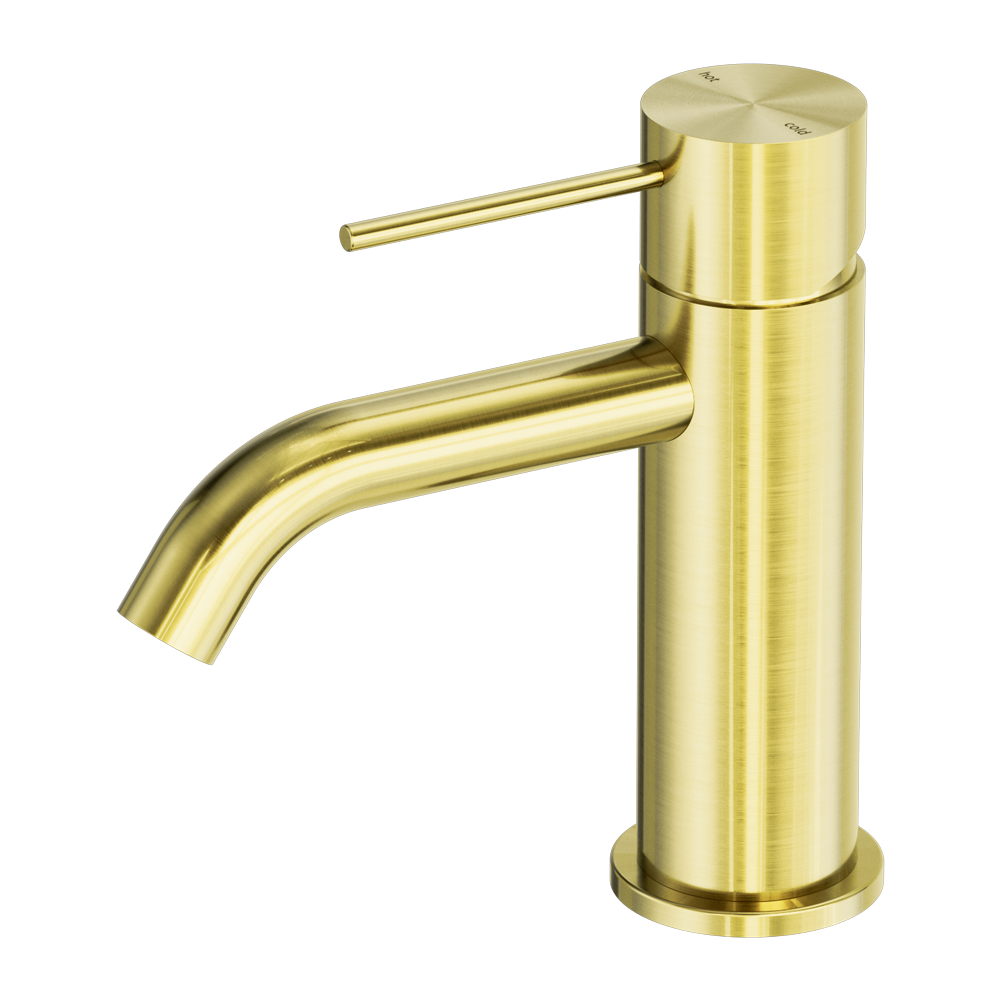 MECCA BASIN MIXER BRUSHED GOLD