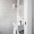 MECCA BASIN MIXER BRUSHED NICKEL