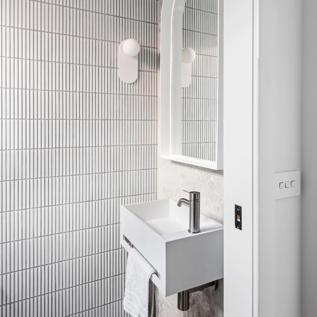 MECCA BASIN MIXER BRUSHED NICKEL