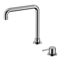 MECCA HOB BASIN MIXER SQUARE SWIVEL SPOUT CHROME