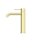 MECCA MID TALL BASIN MIXER BRUSHED GOLD