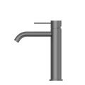 MECCA MID TALL BASIN MIXER GUN METAL