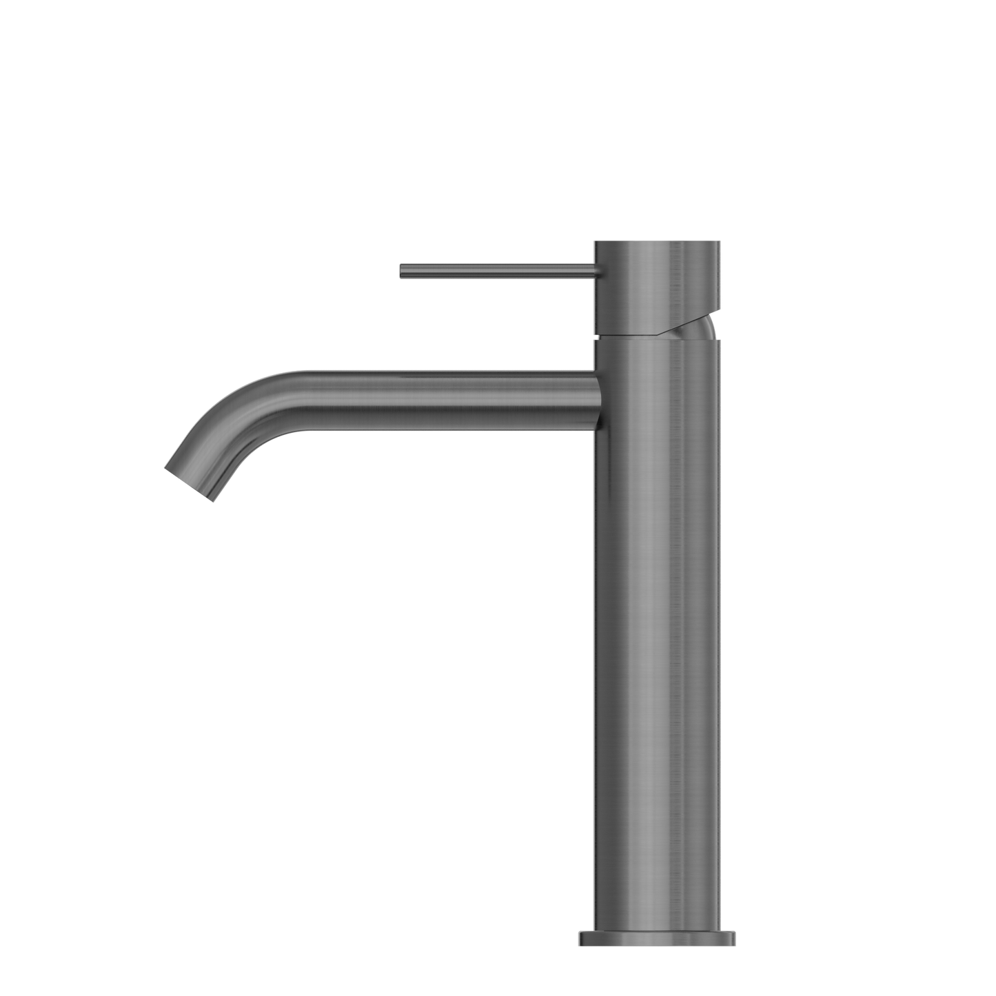 MECCA MID TALL BASIN MIXER GUN METAL