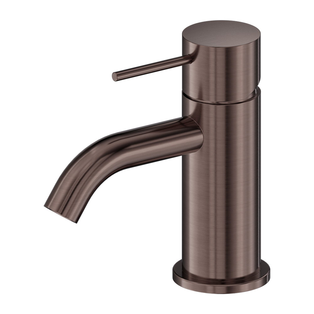 MECCA MINI BASIN MIXER BRUSHED BRONZE