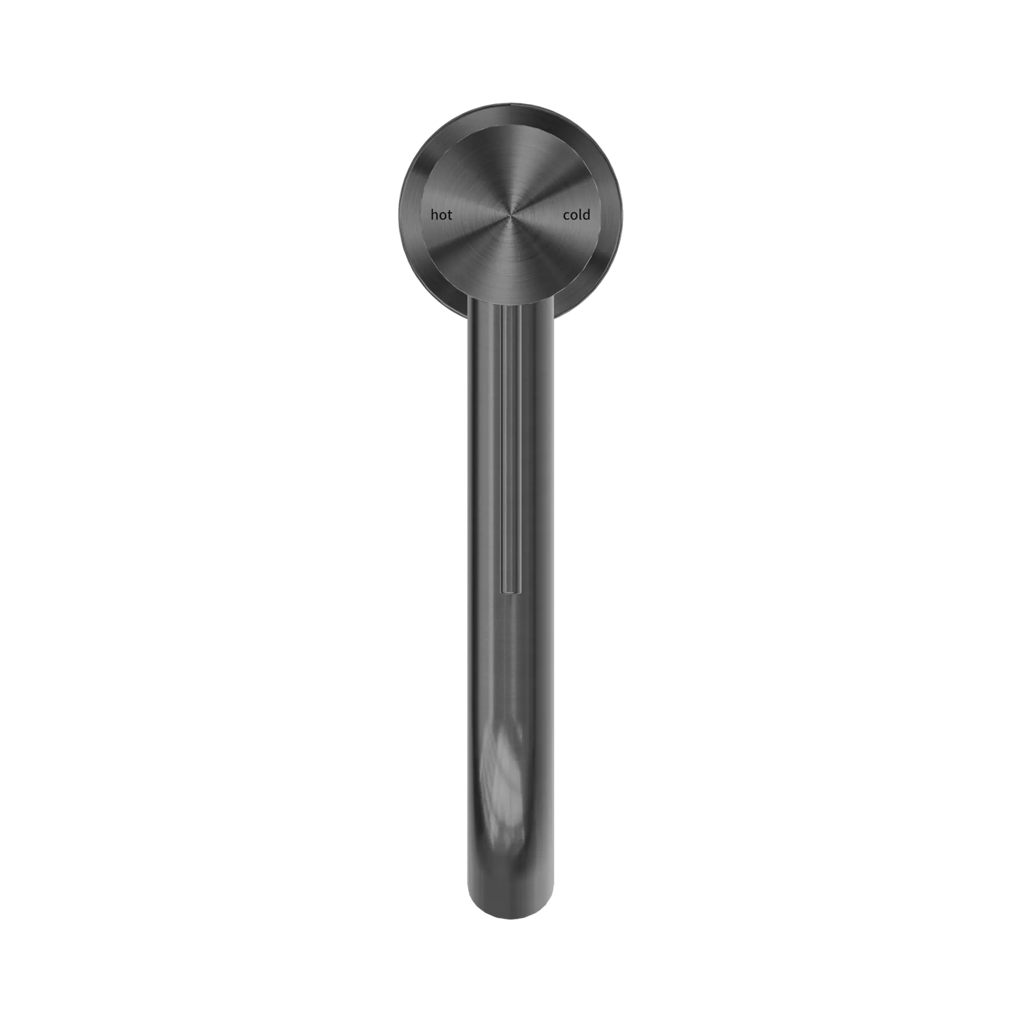 MECCA TALL BASIN MIXER GUN METAL