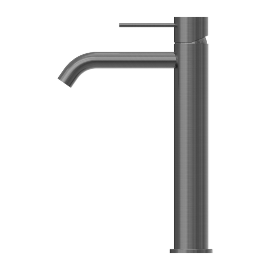 MECCA TALL BASIN MIXER GUN METAL GREY