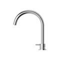 MECCA HOB BASIN MIXER ROUND SWIVEL SPOUT CHROME