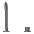 MECCA HOB BASIN MIXER SQUARE SWIVEL SPOUT GUN METAL GREY
