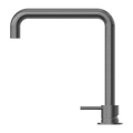 MECCA HOB BASIN MIXER SQUARE SWIVEL SPOUT GUN METAL GREY