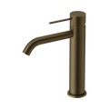 Mecca Mid Tall Basin Mixer Tumbled Antique Brass