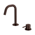 Mecca Hob Basin Mixer Set Edge Spout Rome Bronze