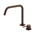 Mecca Hob Bath/Kitchen Mixer Set Edge Spout II Rome Bronze