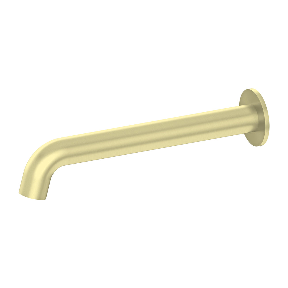 MECCA BASIN/BATH SPOUT ONLY 160/215/250MM BRUSHED GOLD