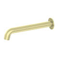 MECCA BASIN/BATH SPOUT ONLY 160/215/250MM BRUSHED GOLD