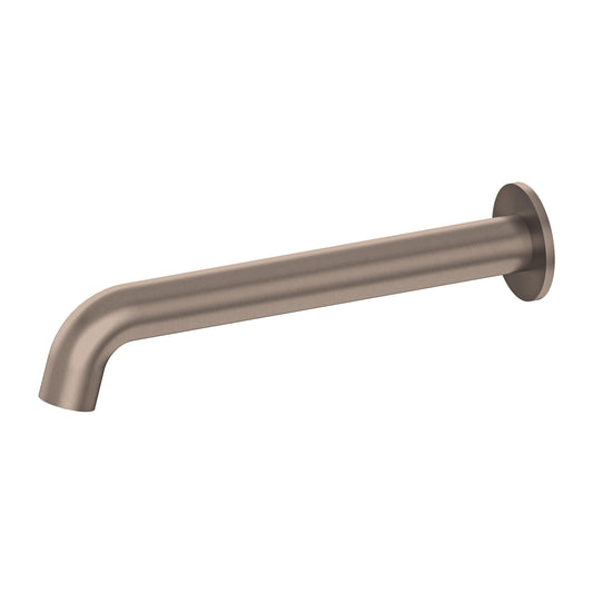 MECCA BASIN/BATH SPOUT ONLY 160/250MM BRUSHED BRONZE